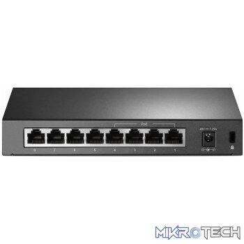 TP-Link 8 Port 10/100 Desktop PoE Switch