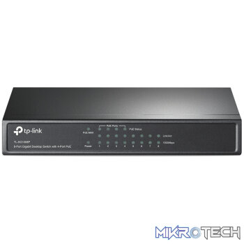 TP-Link 8-Port Gigabit Desktop PoE Switch