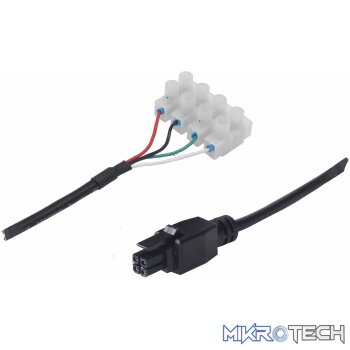 Teltonika 4 Pin Power Cable with 4-Way Screw Terminal