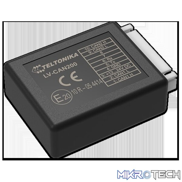 Teltonika Adapter designed to acquire CAN (Controller Area Network) data from all types of vehicles Teltonika Adapter designed to acquire CAN (Controller Area Network) data from all types of vehicles