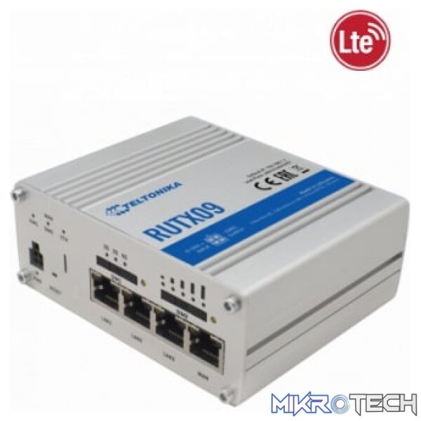 Teltonika Industrial LTE Cat.6 IoT Router w/ Quad-Core CPU Teltonika Industrial LTE Cat.6 IoT Router w/ Quad-Core CPU