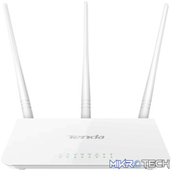 Tenda 300Mbps Wi-Fi Router and Repeater | F3