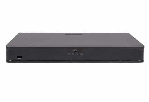 UNV - Ultra H.265 - 16 Channel NVR with 2 Hard Drive Slots and 16 PoE Ports - EASY Series