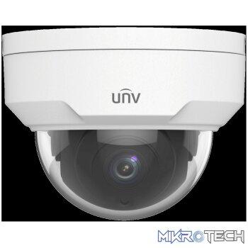 UNV - Ultra H.265 - 2MP Fixed Vandal Resistant Dome Camera