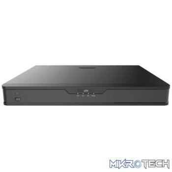 UNV - Ultra H.265 - 8 Channel NVR with 2 Hard Drive Slots and 8 PoE Ports - EASY Series