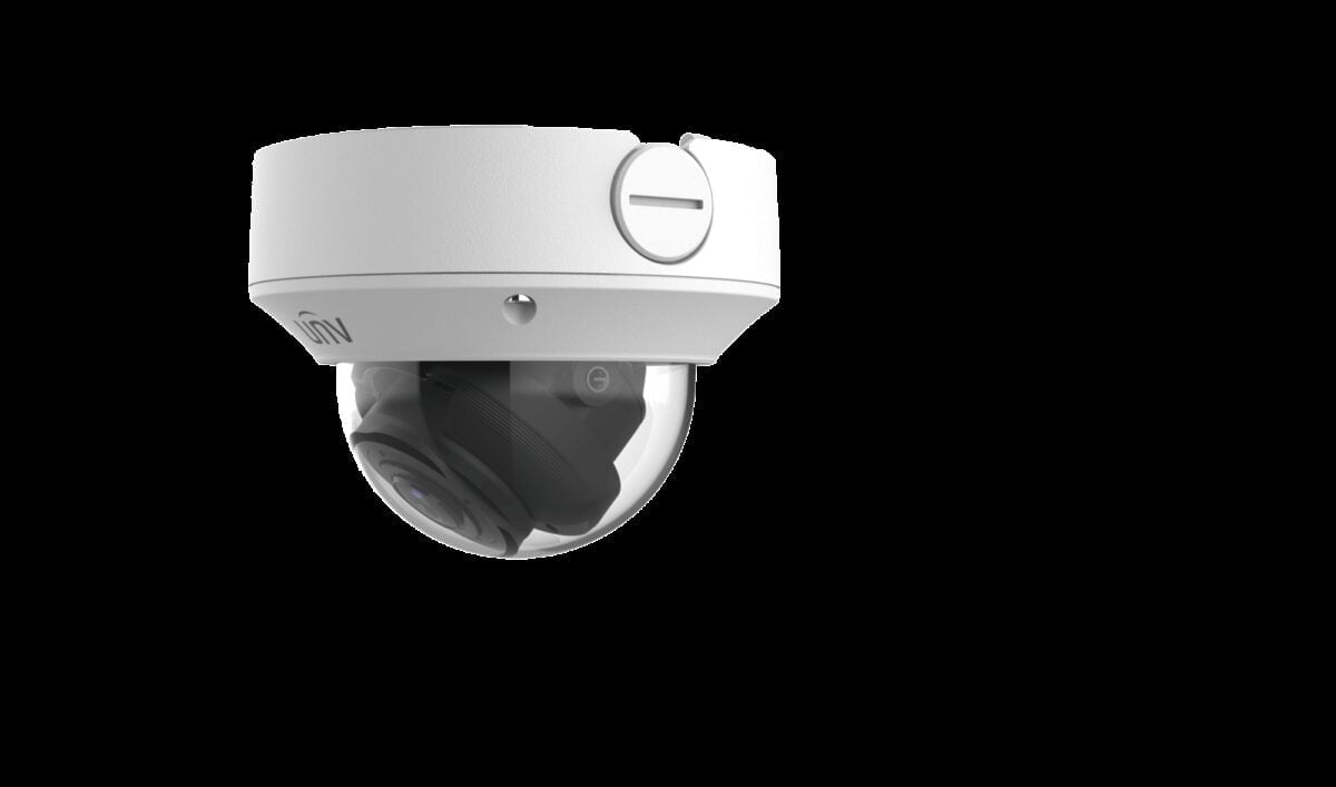 UNV - Ultra H.265 -P4- 4 MP Facial Recognition Vari Focal-Light Hunter Dome Camera - Deepsight