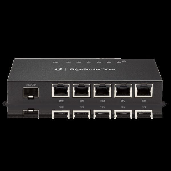 Ubiquiti EdgeRouter X-SFP with 5 LAN Ports and 1 SFP Port