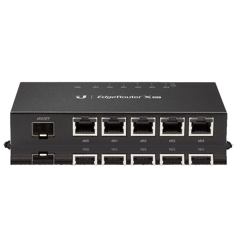Ubiquiti EdgeRouter X-SFP with 5 LAN Ports and 1 SFP Port