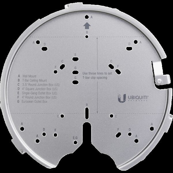 Ubiquiti Versatile mounting system for UAP-AC-PRO and above