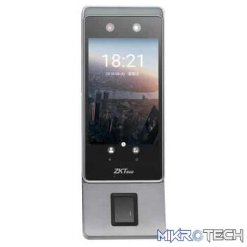 ZKTeco - 2MP Wireless Facial Recognition Time & Attendance Terminal with Fingerprint