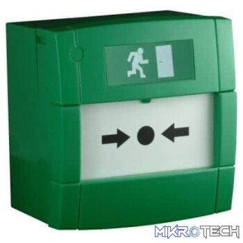 ZKTeco - Emergency Green Call Point - Resettable