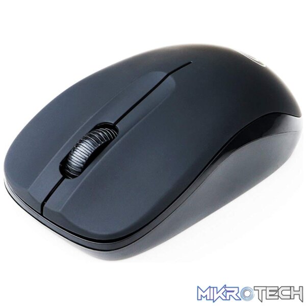 GoFreetech Wireless Basic 1600DPI Mouse - Black - Image 2