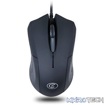 GoFreetech Wired 1000DPI Mouse - Black
