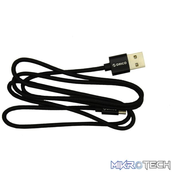 ORICO Micro USB ChargeSync Cable Black 1M - Image 2