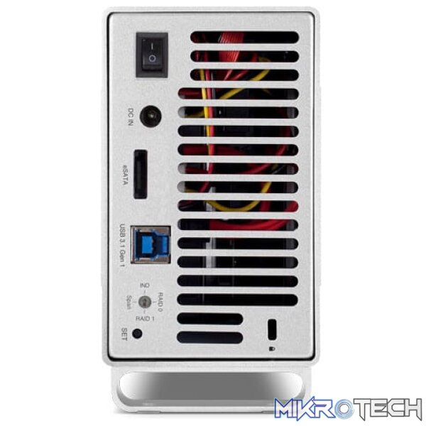 OWC 2 Bay Mercury Elite Pro USB3.1|ESATA RAID 0TB - Image 2