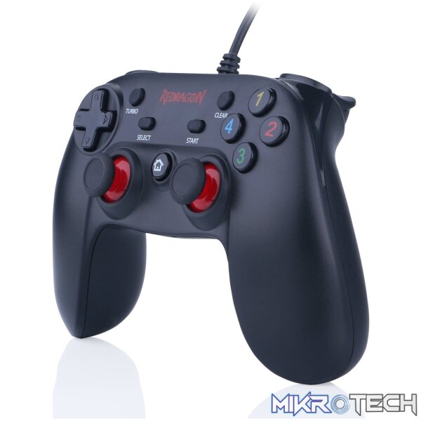 REDRAGON SATURN Wired X/D-input(Digital/Analog) PC Controller Black - Image 4