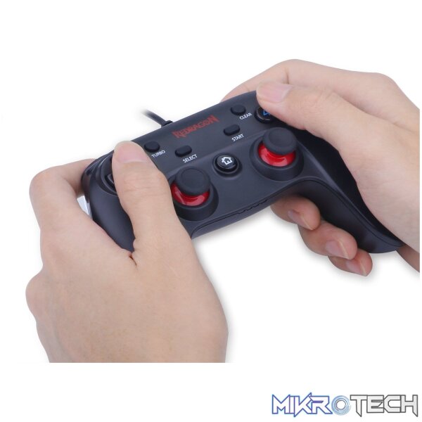 REDRAGON SATURN Wired X/D-input(Digital/Analog) PC Controller Black - Image 2