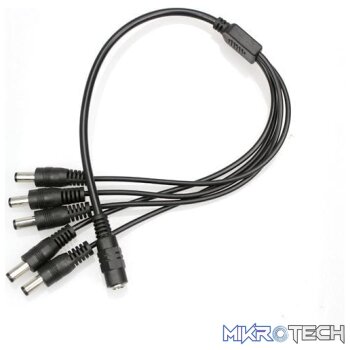 Folksafe 1 to 5 Way Power Splitter 5 Pack