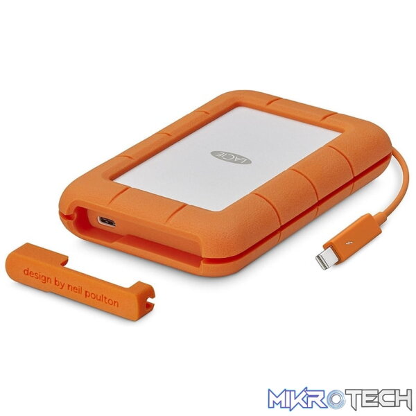 184491_IMG1 Lacie Rugged Thunderbolt & USB-C 4TB External Hard Drive - Image 1