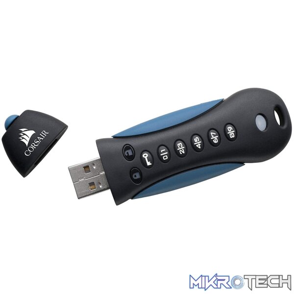 Corsair Padlock 3 128Gb USB3.0 flash drive with 10x digit numeric combination lock - Image 3