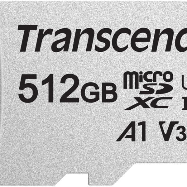 Transcend 300S 512GB MicroSDXC Class 10 UHS-I U1/U3 V30 A1