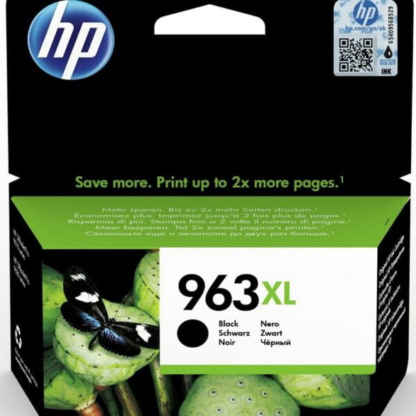 HP #963XL High Yield Black Original Ink Cartridge