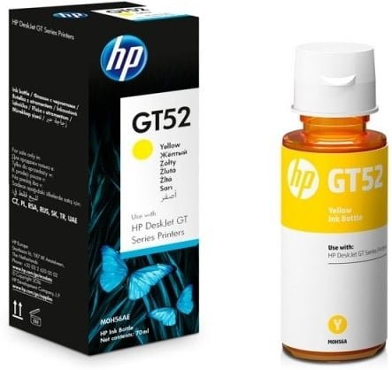 HP M0H56AE GT52 Yellow 70ml ink bottle
