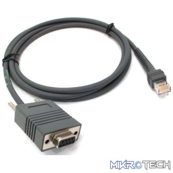 Zebra cable RS232 DB9 female 2m ST cable