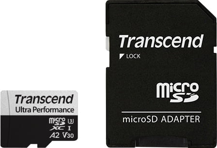 Transcend 340s 256GB Ultra perfromance Micro SD UHS-I U3 V30 A2 Class10