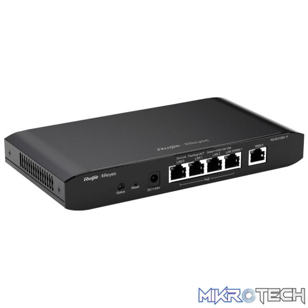 200166_IMG3 Reyee 5 Port Gigabit 54W POE Cloud Router with 2 WAN ports - Image 1