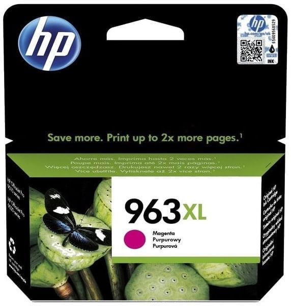 HP #963XL High Yield Magenta Original Ink Cartridge