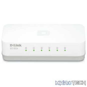 D-Link DES-1005c 5 Port 10/100 Network Switch