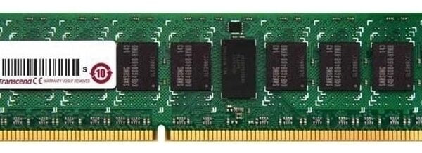 Transcend 8GB DDR3-1600 CL11 1.35V low voltage 240 pin Registered DIMM Memory