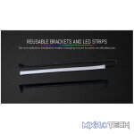 Lian-li Q58-2X Black side diffused RGB LED strip - 30 RGB LEDs - Image 4