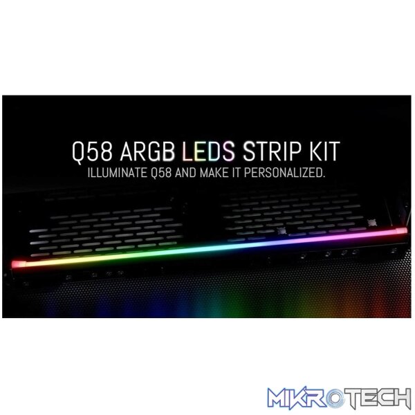 Lian-li Q58-2X White side diffused RGB LED strip - 30 RGB LEDs - Image 2