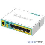 MikroTik RouterBOARD hEX PoE Lite 5 Port Ethernet Router with POE, 5x LAN