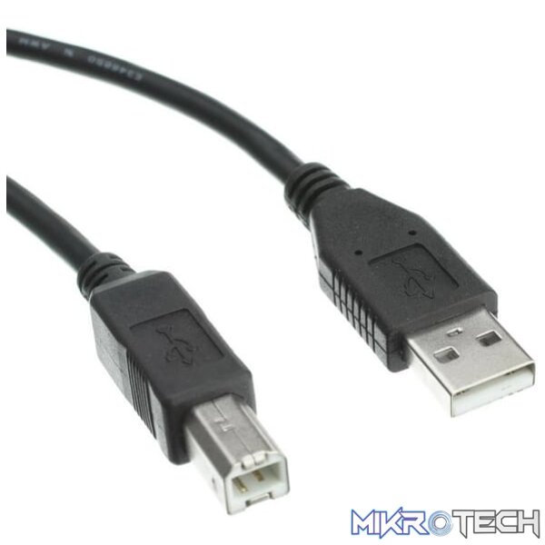 89670_IMG1 3m USB 2.0 cable ( type A - type B ) - Image 1