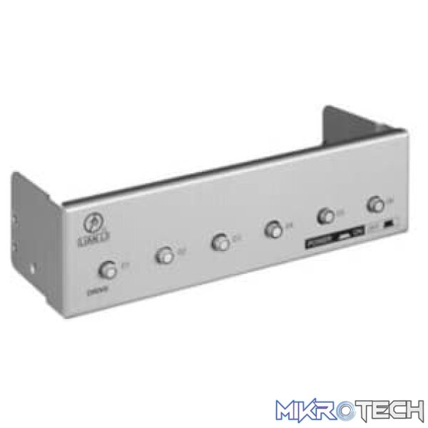 89714_IMG1 Lian-li BZ-H06 Silver power switch for 6x sata hdd for power saving - Image 1