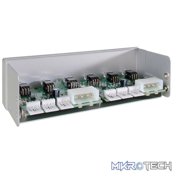 Lian-li BZ-H06 Silver power switch for 6x sata hdd for power saving - Image 2