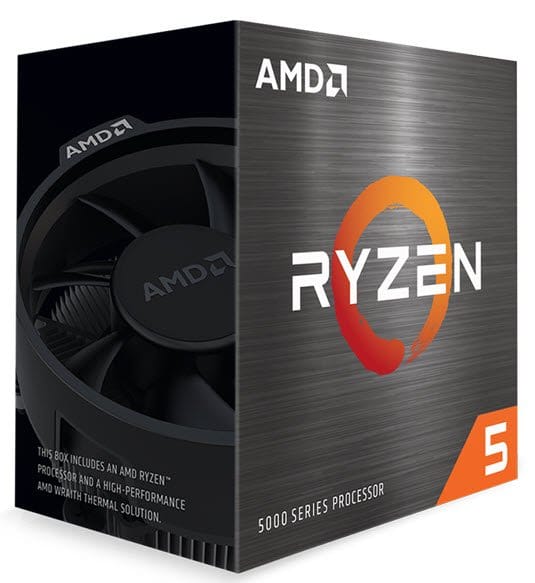 AMD Ryzen 5 5600X 6 Core 3.7GHz up to 4.6GHz 32MB L3 Cache Socket AM4 Processor