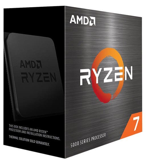 AMD Ryzen7 5800X 3.8Ghz 8 cores / 16 threads socket AM4 Processor