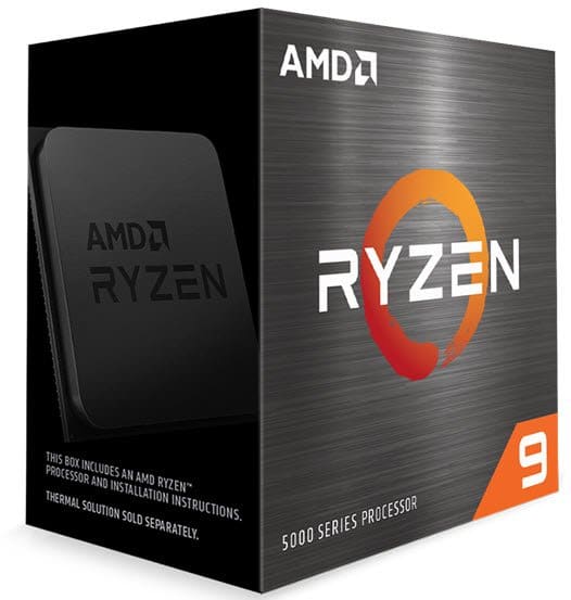 AMD Ryzen9 5950X 3.4Ghz 16 cores / 32 threads socket AM4 Processor