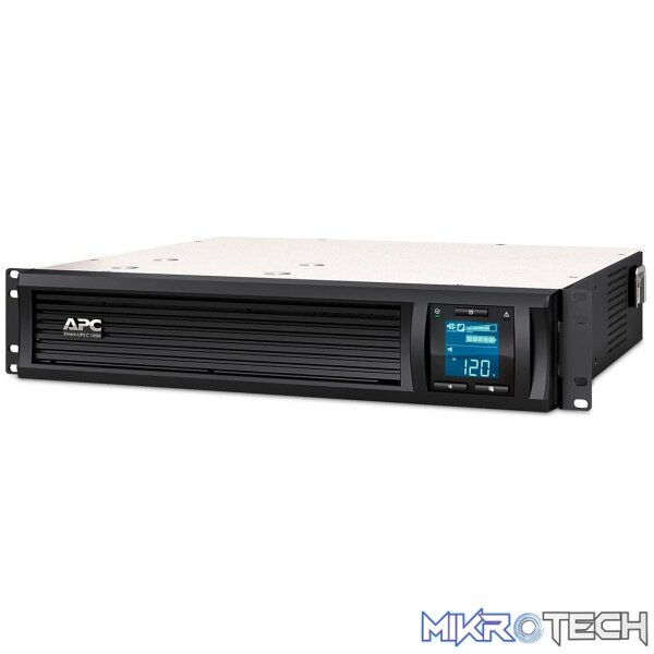 APC Smart-UPS C 1000VA LCD RM 2U 230V with SmartConnect APC Smart-UPS C 1000VA LCD RM 2U 230V with SmartConnect