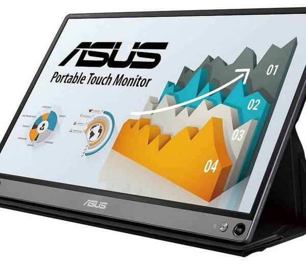 ASUS ZenScreen Touch MB16AMT 15.6" USB portable monitor + Battery + Speaker