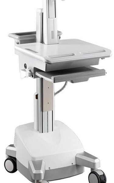 Aavara CEH01 mobile/medical workstation cart with e-lift (Order on Request)