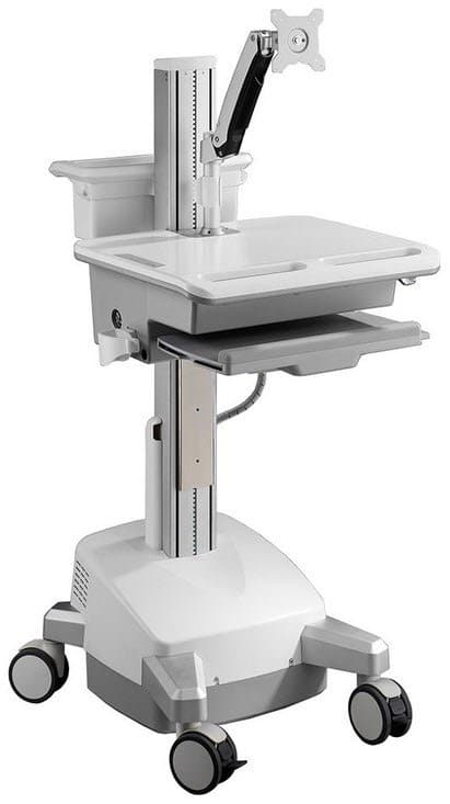 Aavara CER01 mobile/medical workstation cart with e-lift (Oreder on Request)