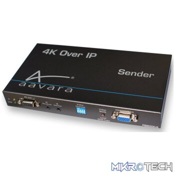 Aavara PB9000-S 16-channel multi-casting over iP Sender