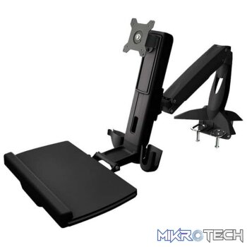 Aavara WS210 WorkStation Freestyle for 1x lcd + 1x keyboard/mouse tray