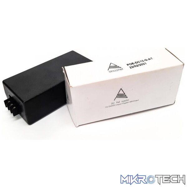 AccoNet 12/24 VDC Input - Gigabit 48V PoE Output - Image 3