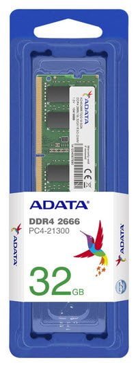 Adata Valueram 32Gb DDR4-2666 (pc4-21330) CL19 260pin Notebook Memory Module